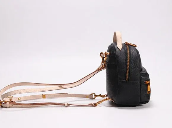LEATHER Mini WOMEN Backpack Purse Small Backpack FOR WOMEN