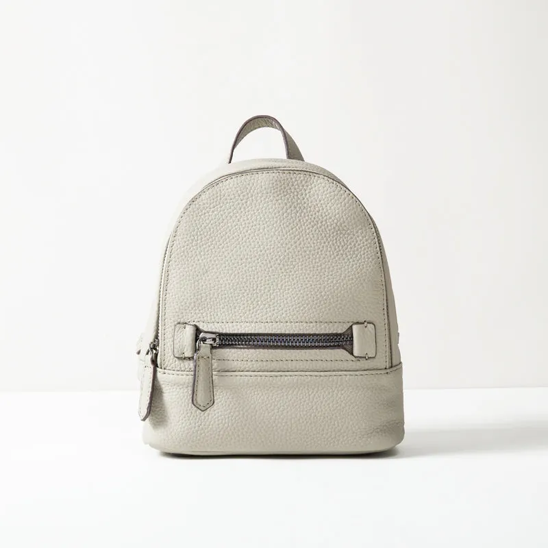 Leather Stylish Womens Small Backpack Mini Travel Backpack Purse for Women