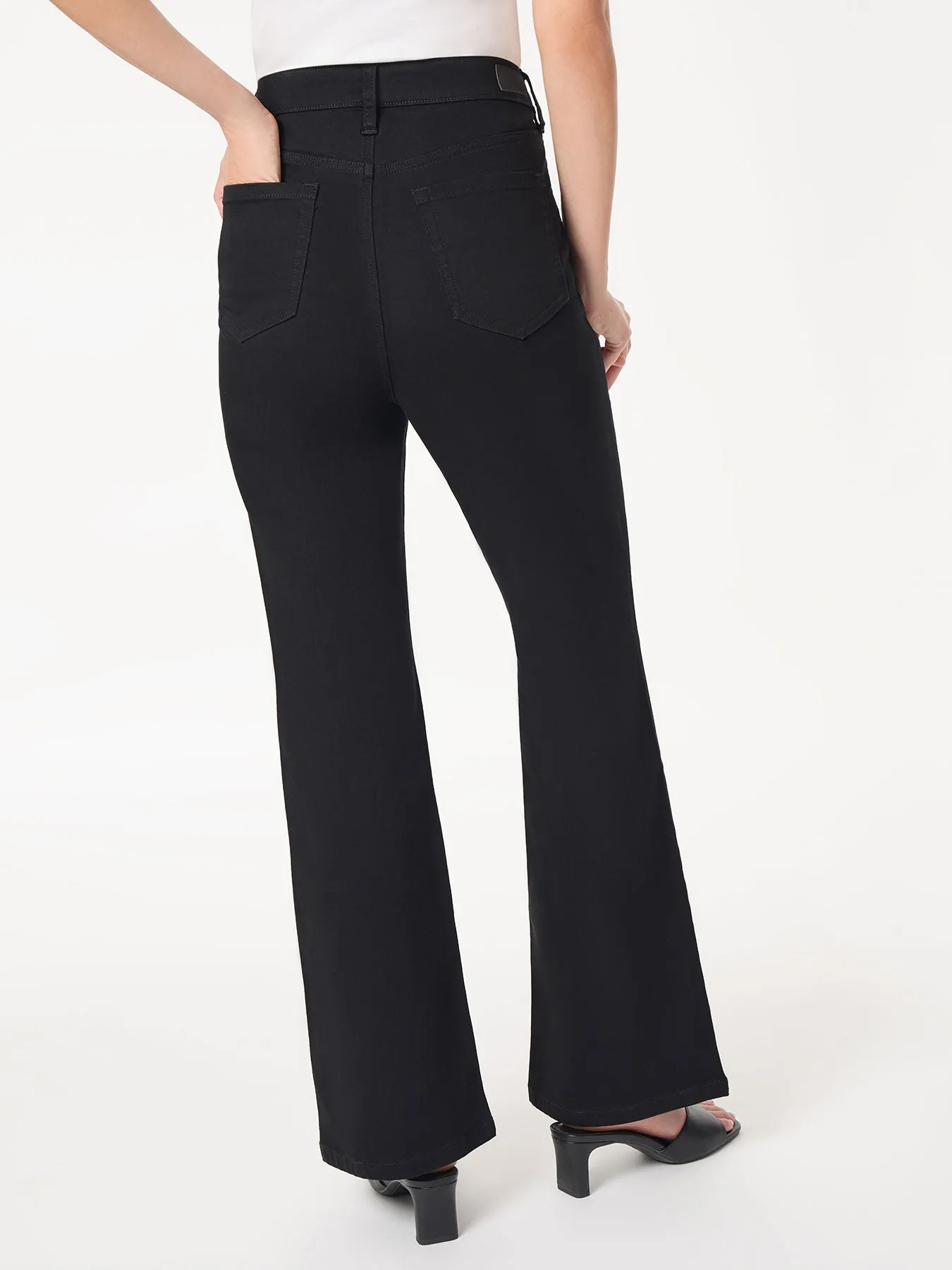 Lexington Flare Jeans, Onyx Wash