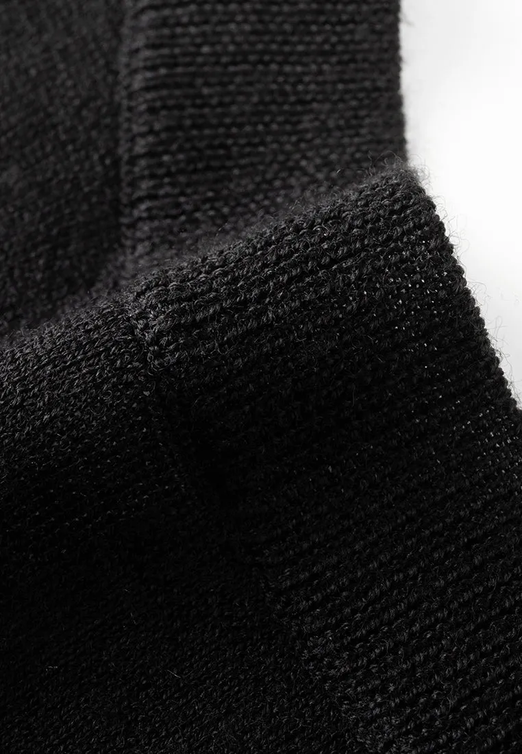 Logo-jacquard Knitted Top