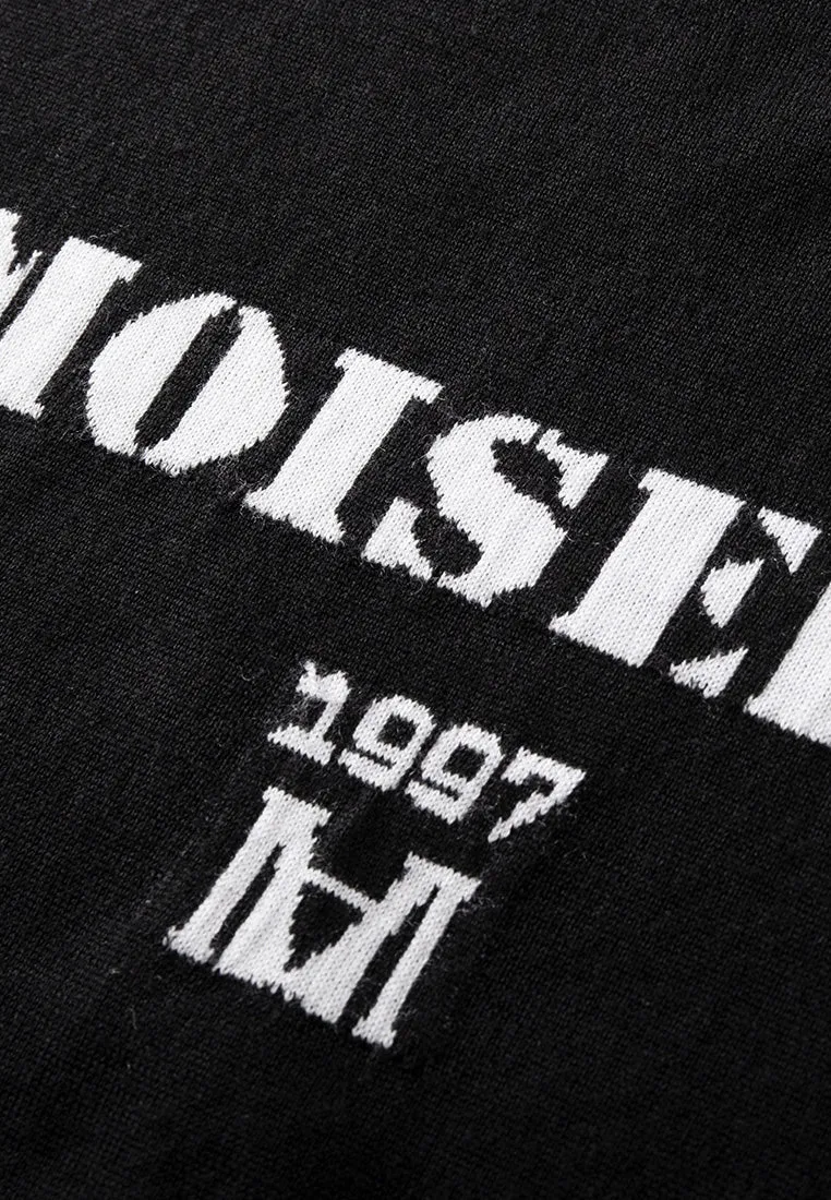 Logo-jacquard Knitted Top