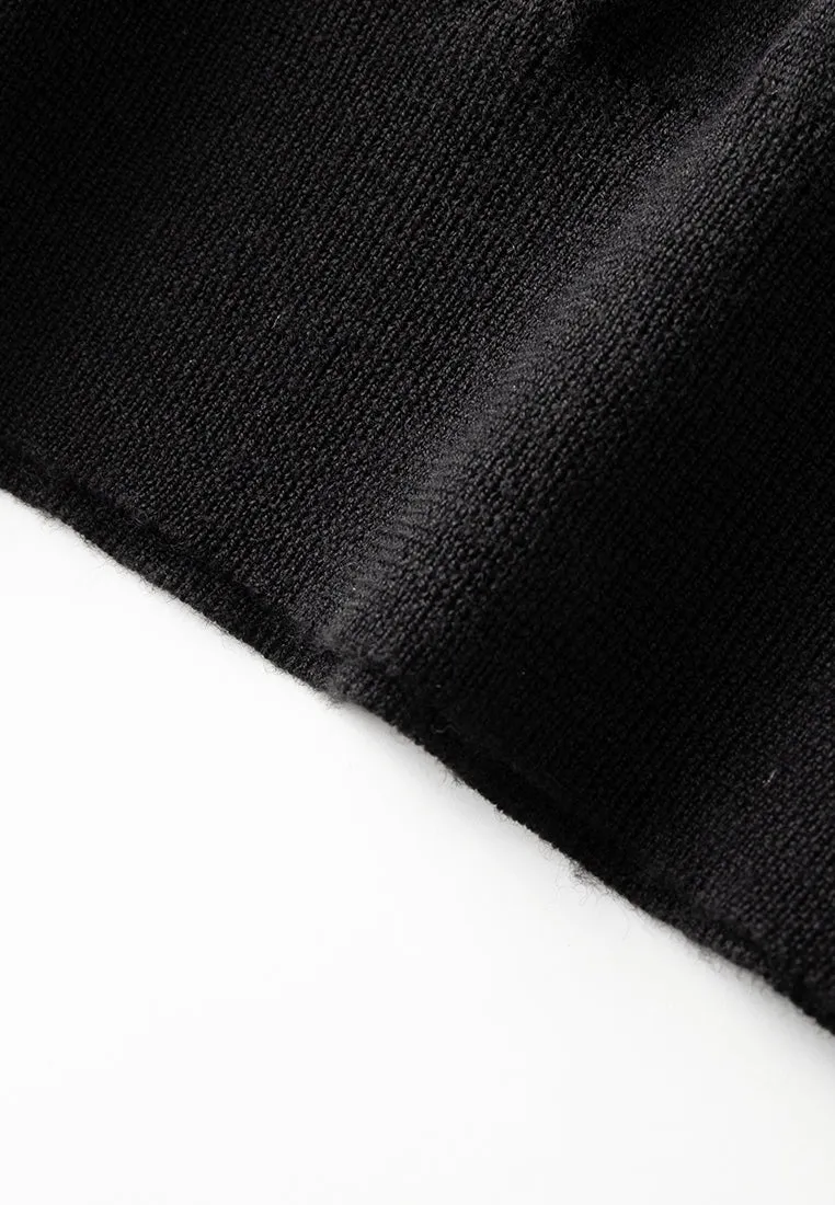 Logo-jacquard Knitted Top