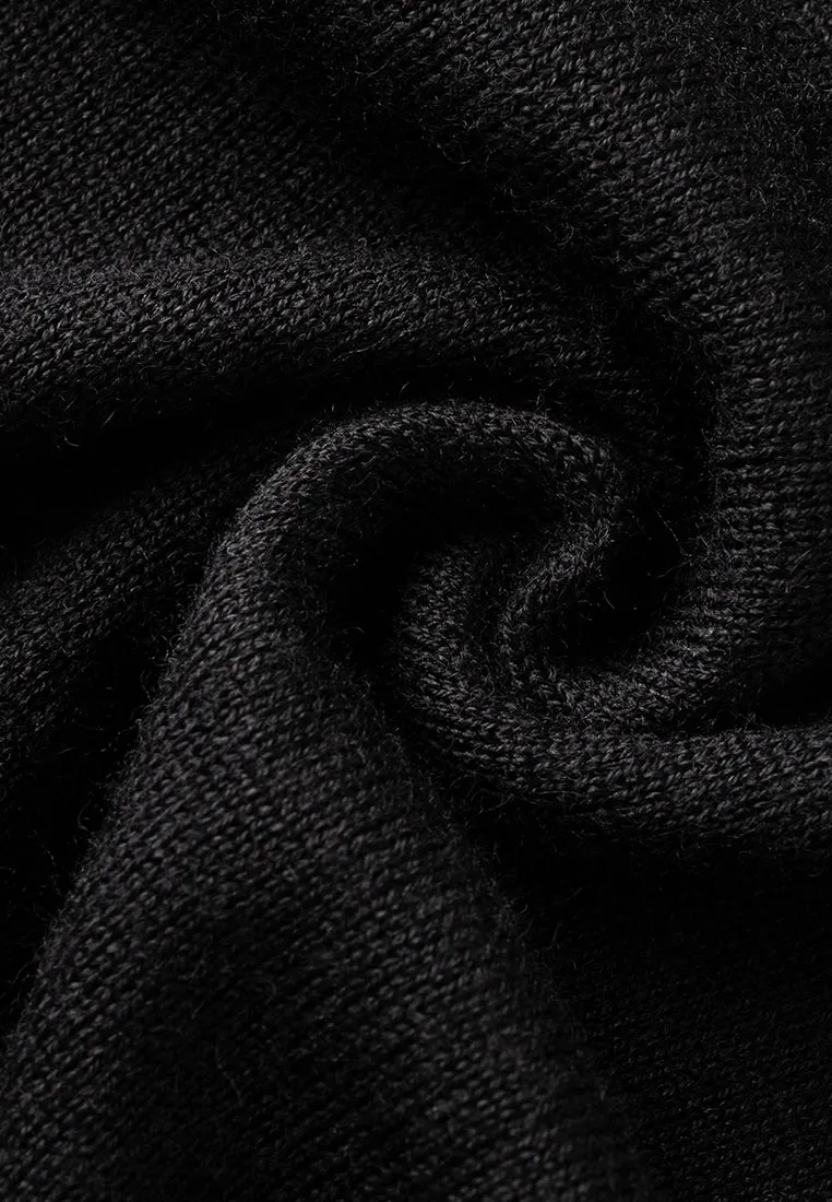 Logo-jacquard Knitted Top