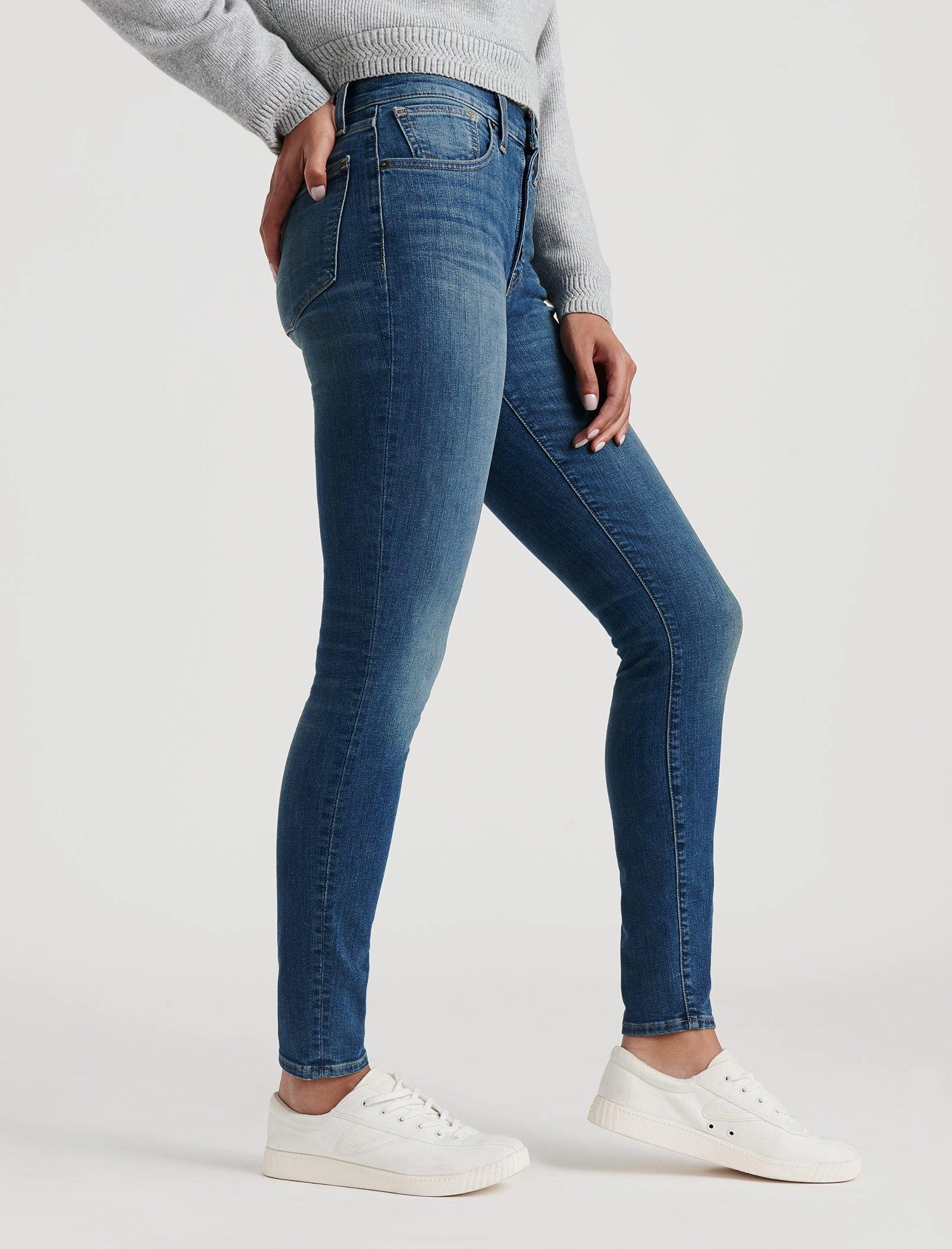 Lucky Brand Womens High Rise Bridgette Skinny Jean