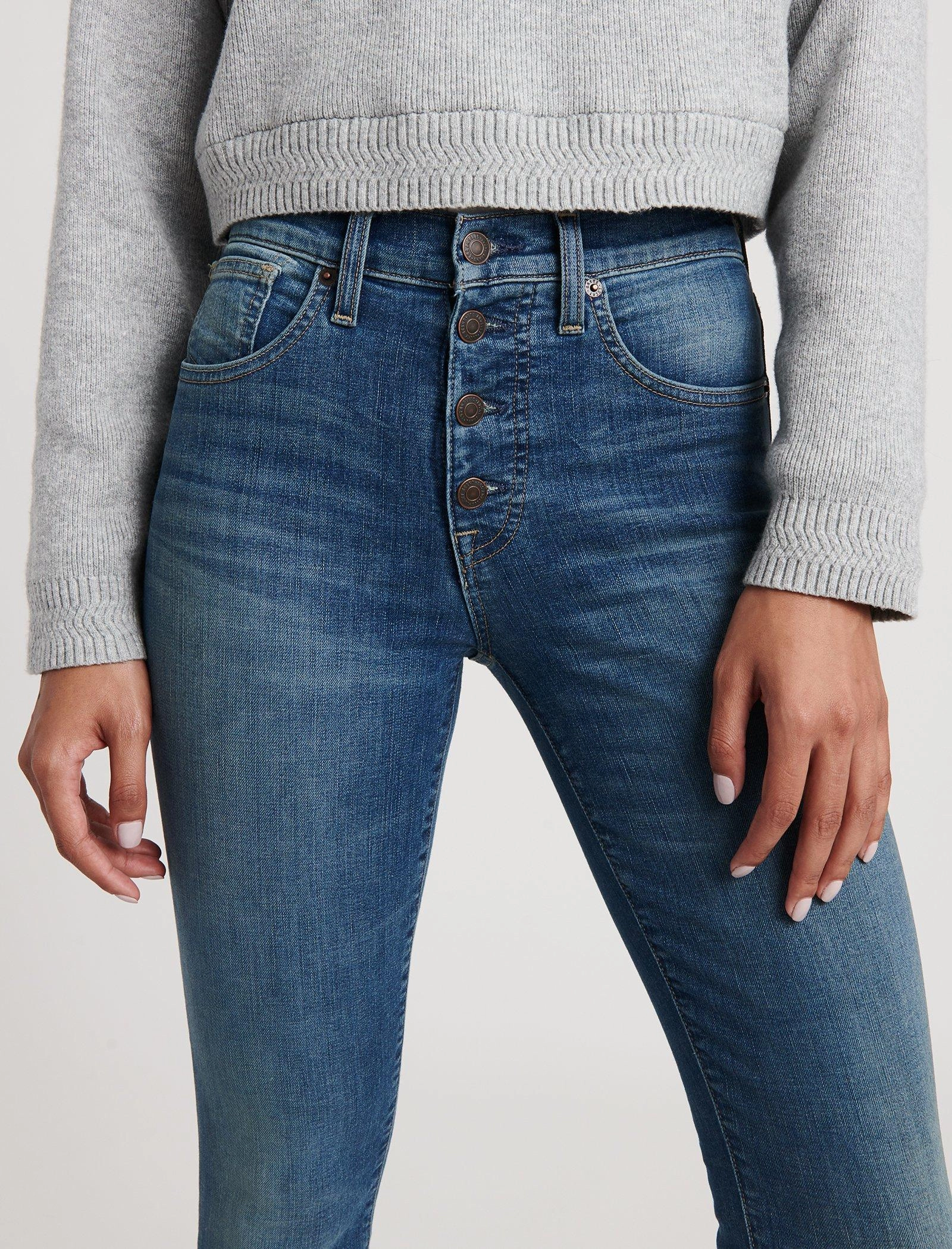 Lucky Brand Womens High Rise Bridgette Skinny Jean