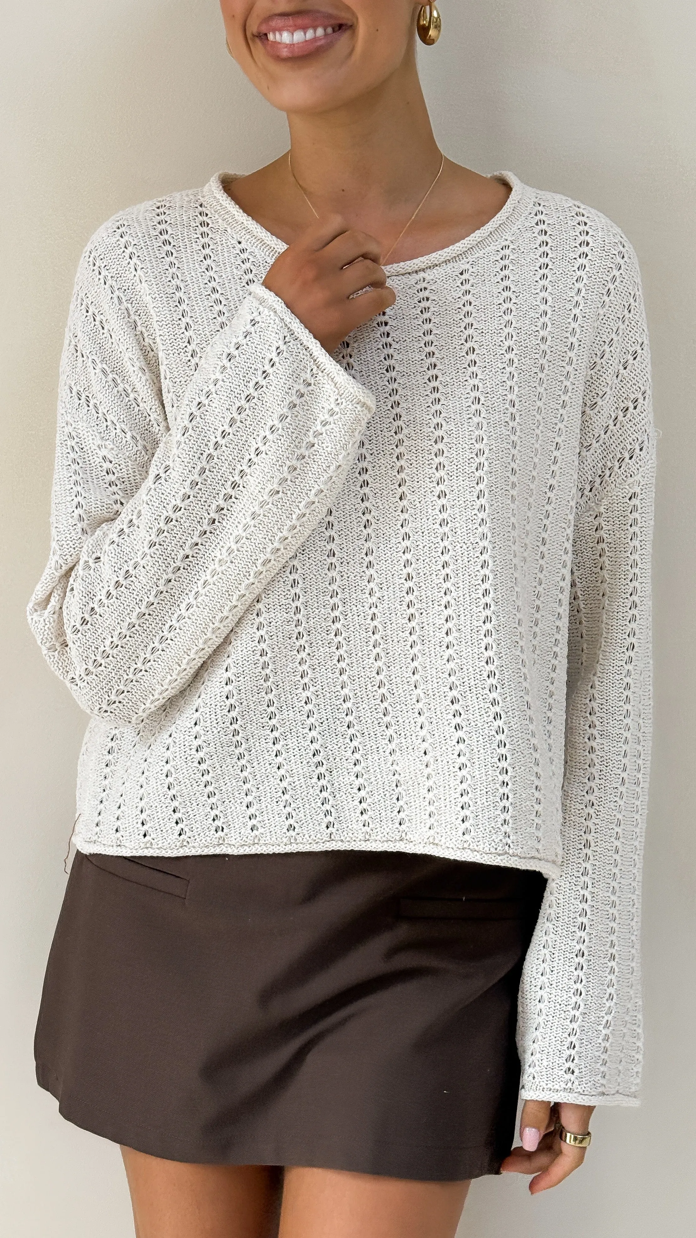Lydia Jumper - Ivory