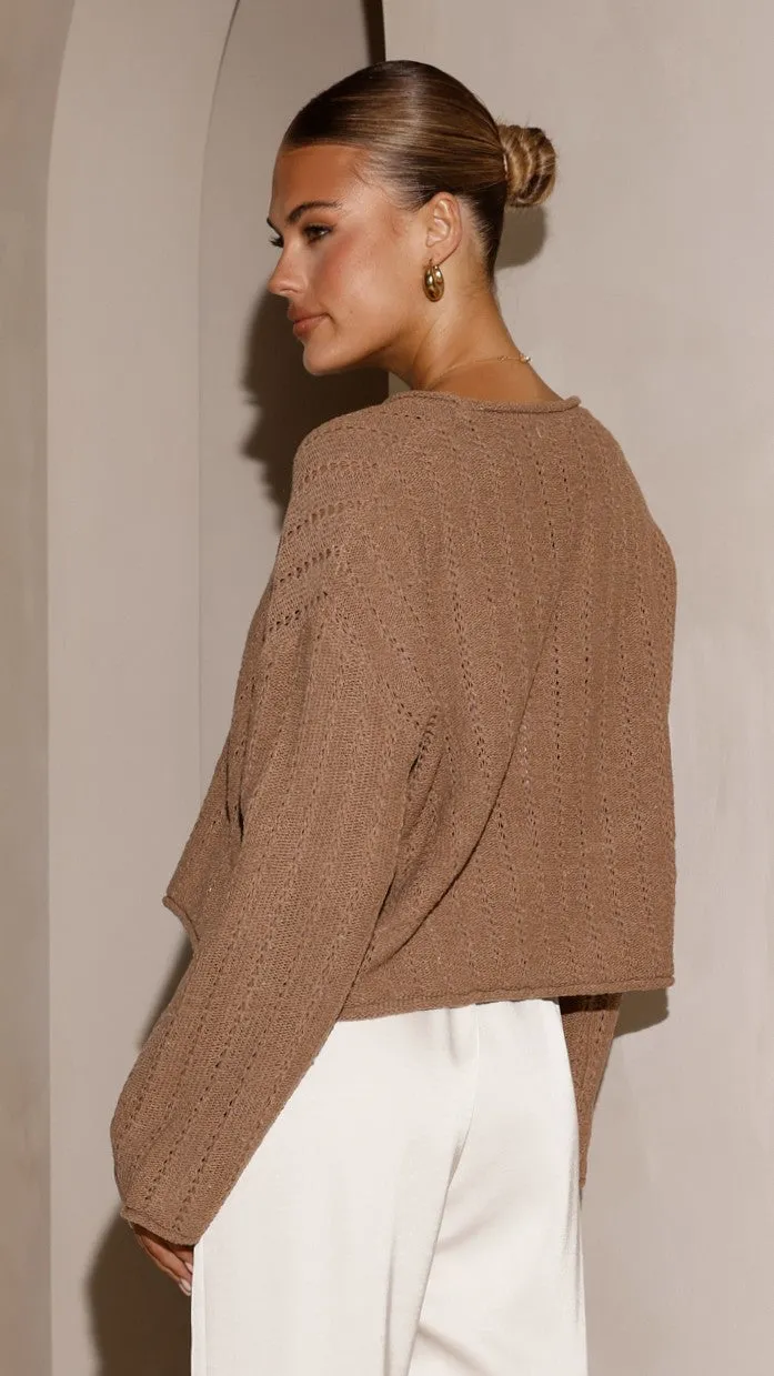 Lydia Jumper - Toffee