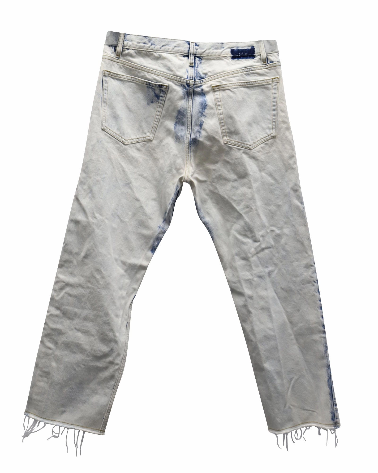 Maison Margiela Denim Jeans in Light Blue Cotton