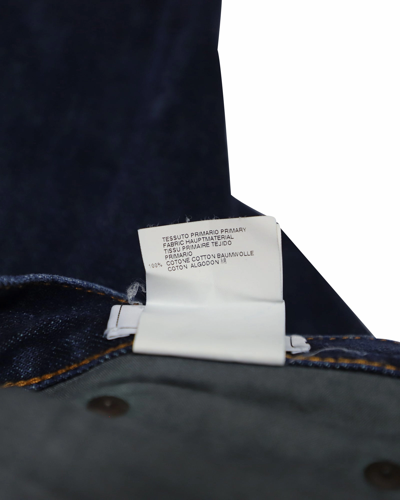 Maison Margiela Straight-Cut Jeans in Blue Cotton Denim