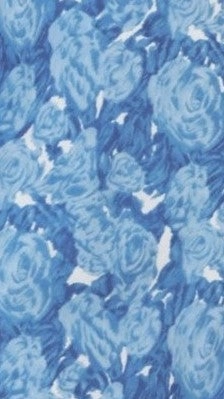 Margie Midi Dress - Blue Rose