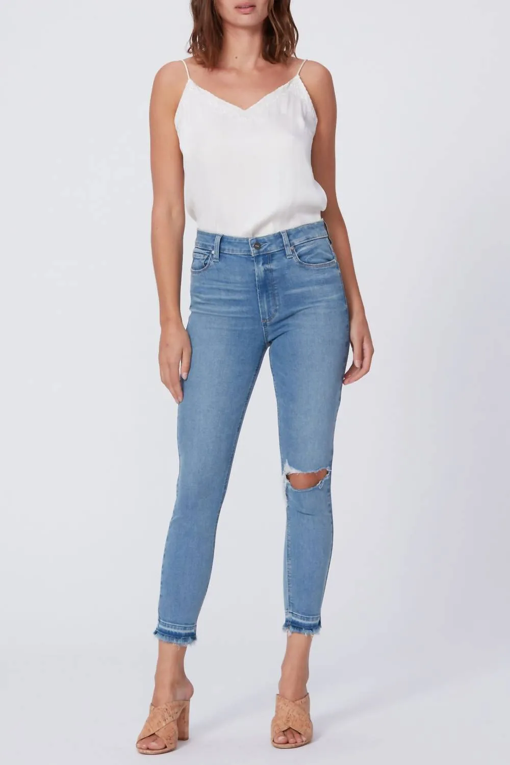 Margot Crop Jean In Sunray