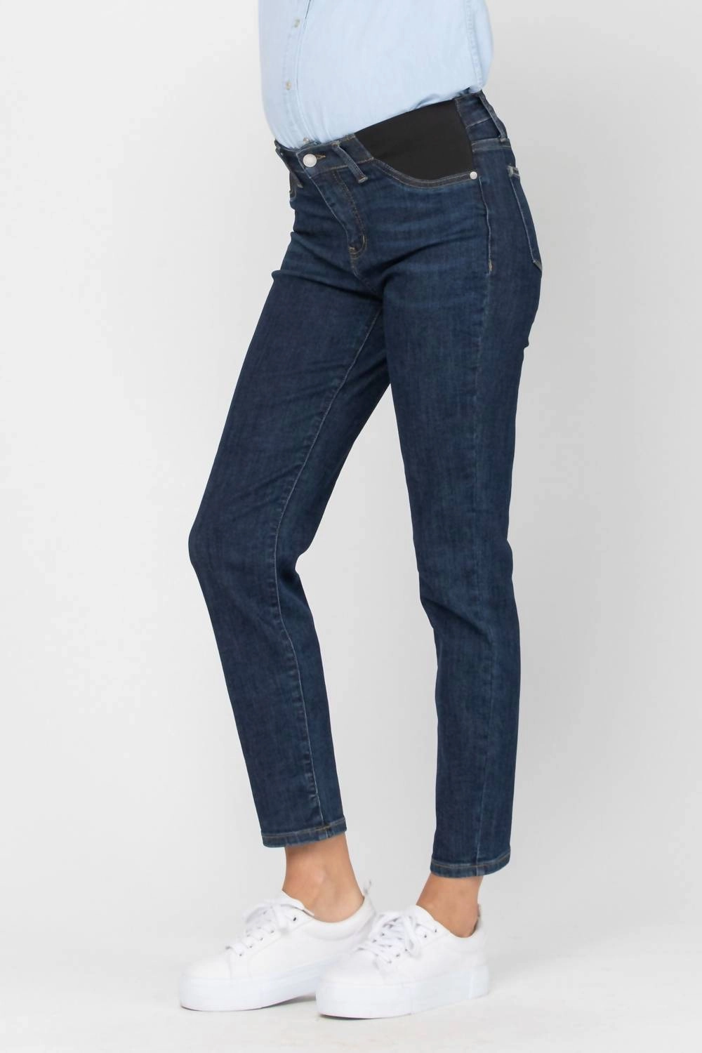 Maternity Slim Fit In Blue