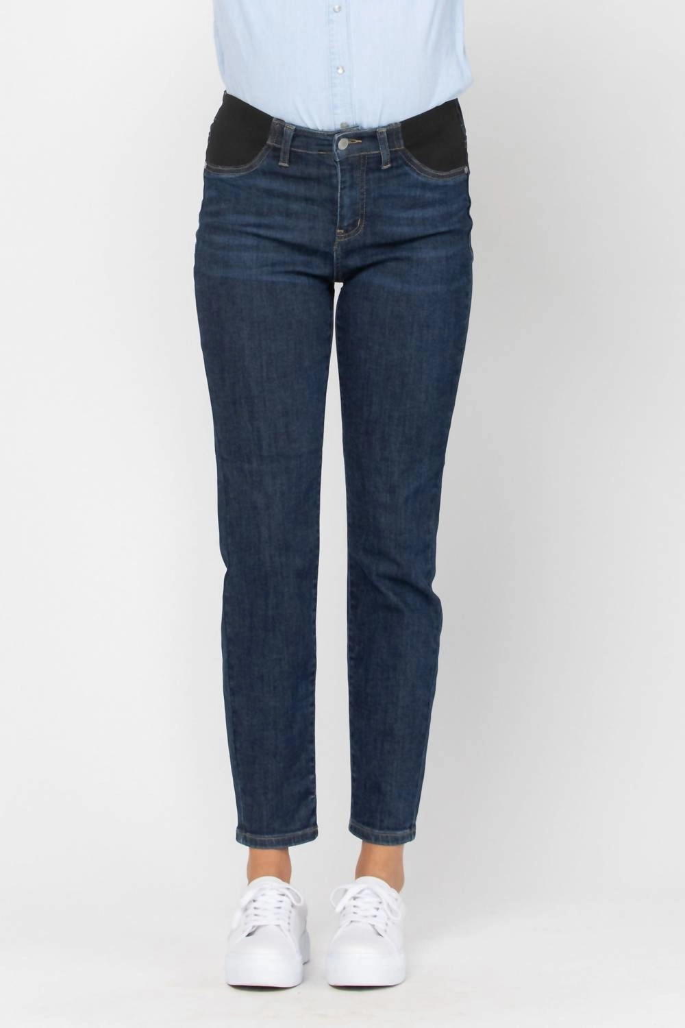 Maternity Slim Fit In Blue