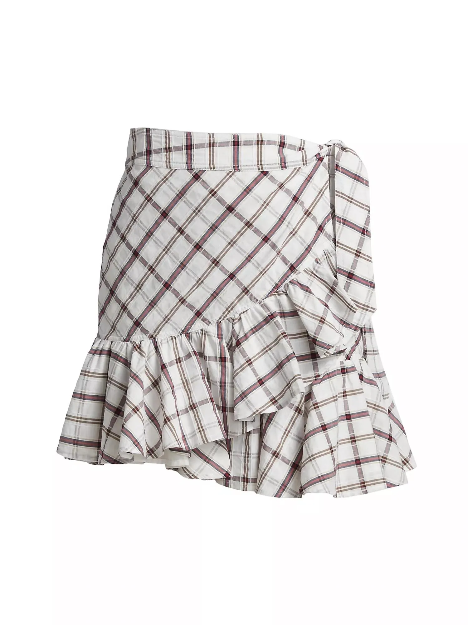 Memphis Skirt In White Multi