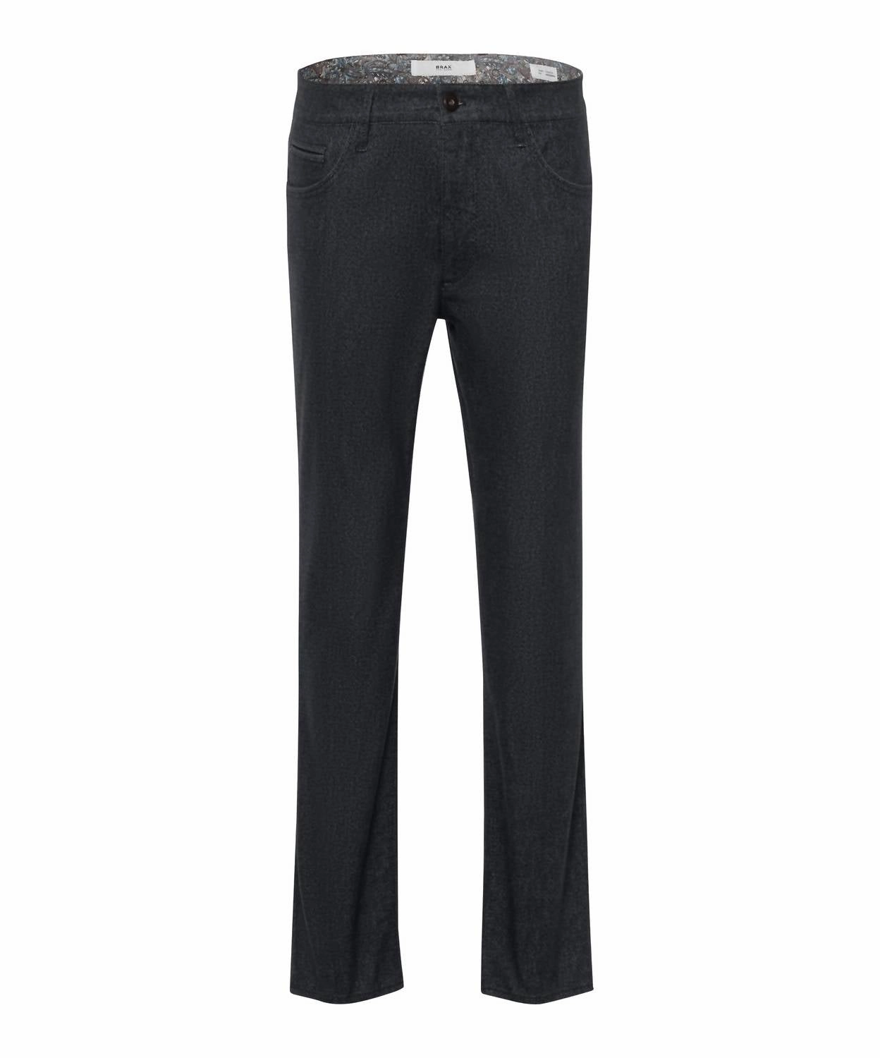 Men's Woolook Herringbone Chuck Five Pocket Trousers In Athletic