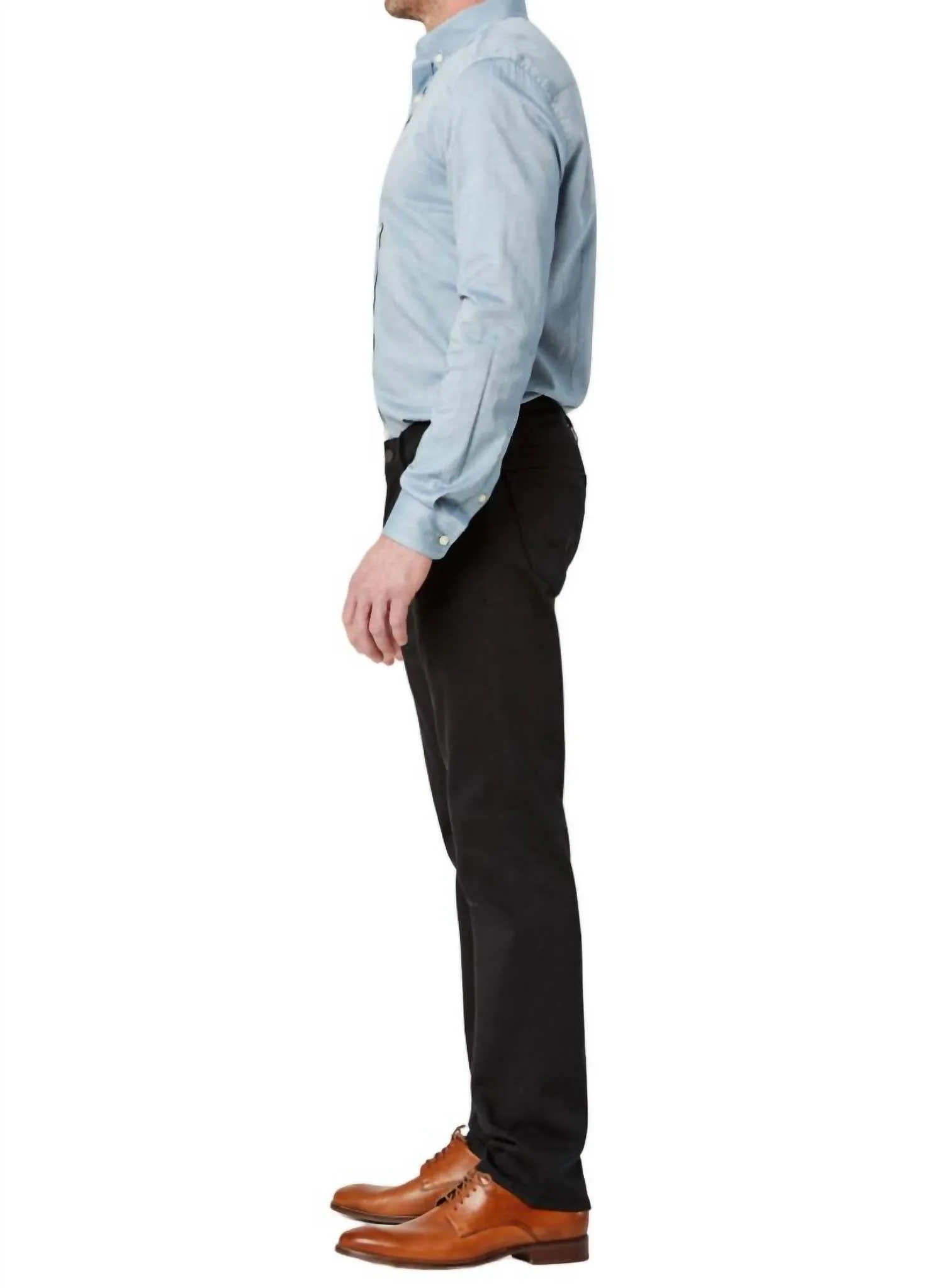 Men's Courage Straight Leg Jeans In Select Double Black