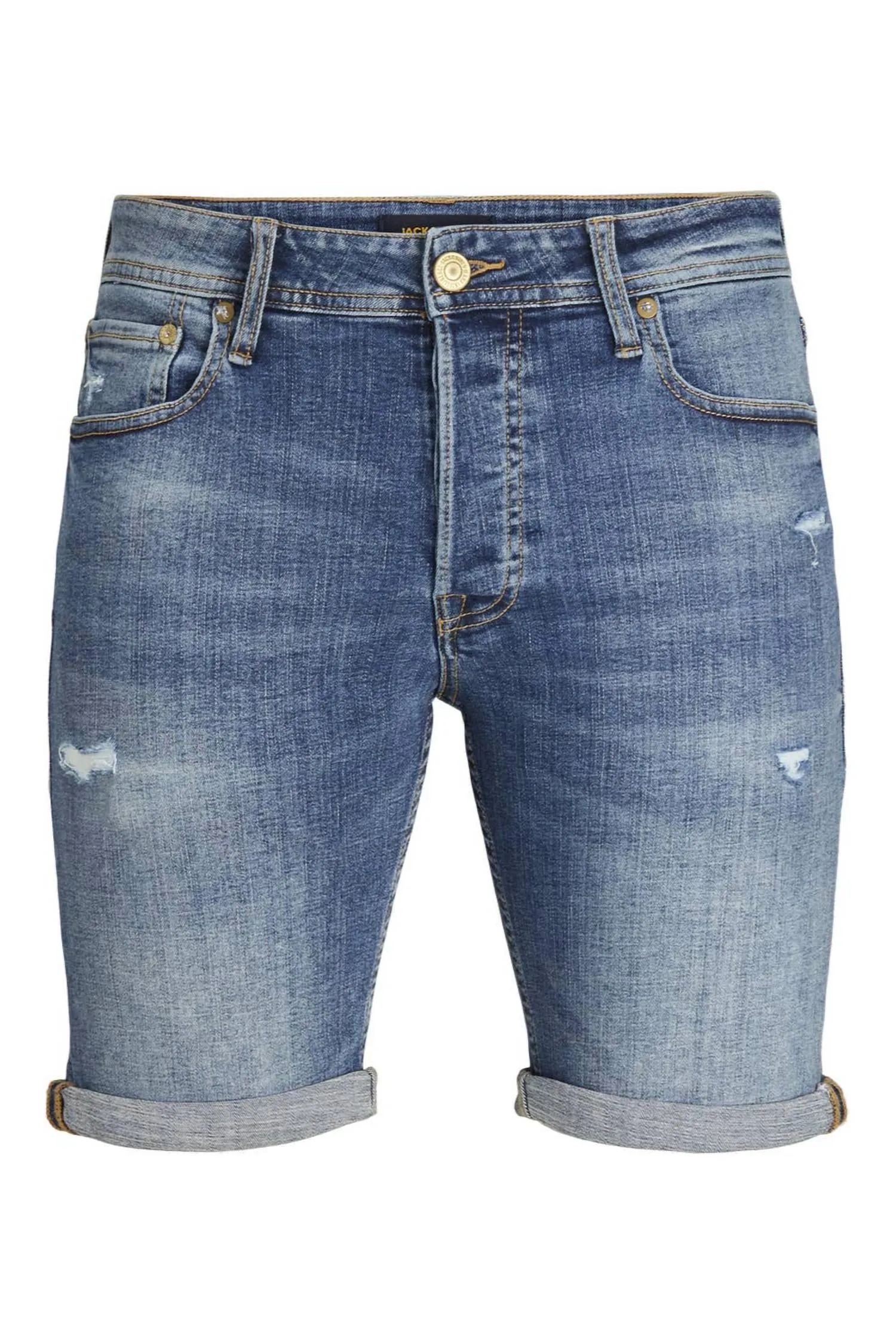 Men's Denim Shorts In Blue Denim