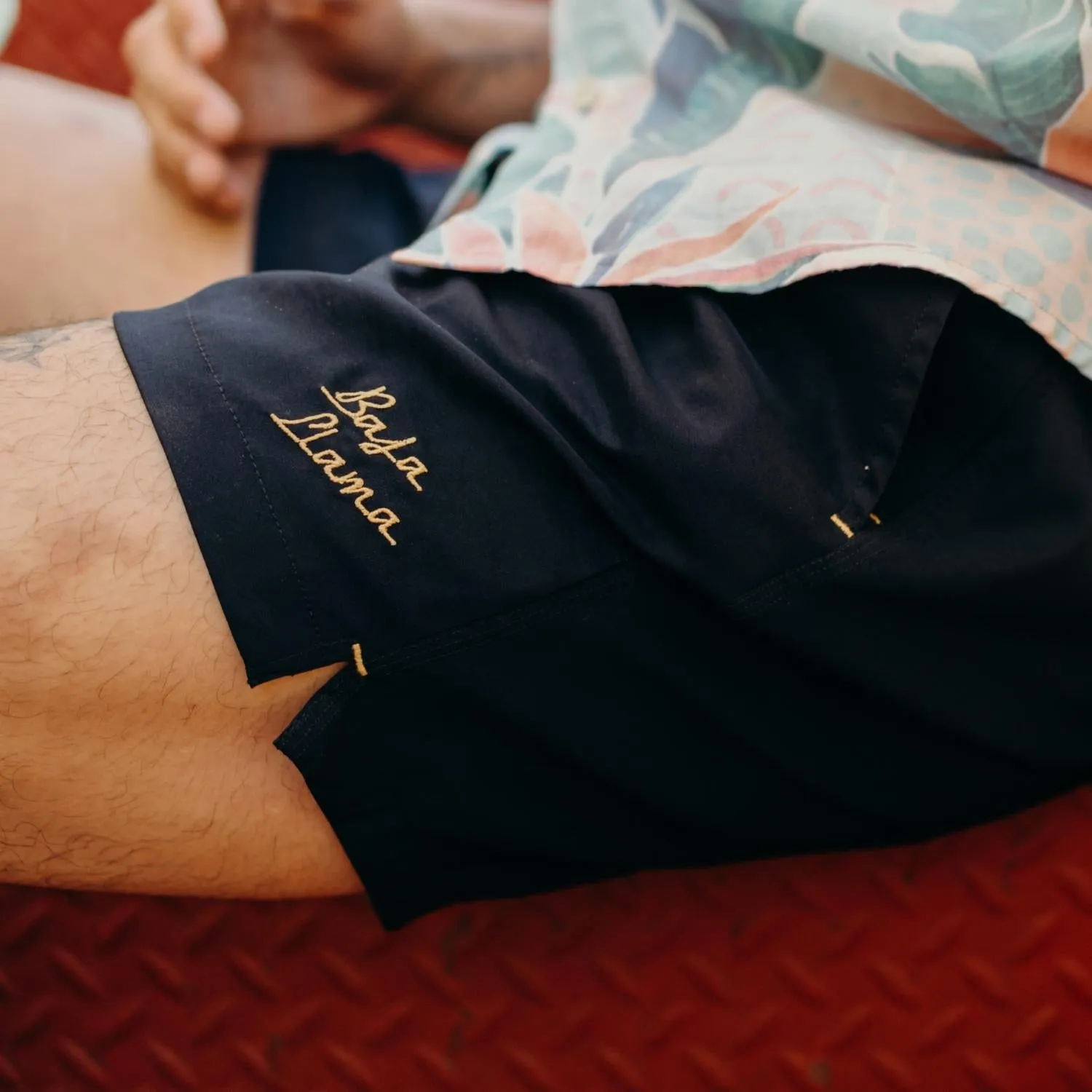 Men's Fort Knox Black Swim Shorts