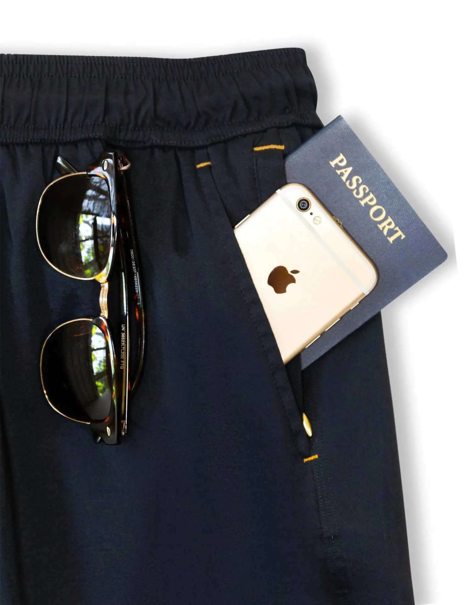 Men's Fort Knox Black Swim Shorts