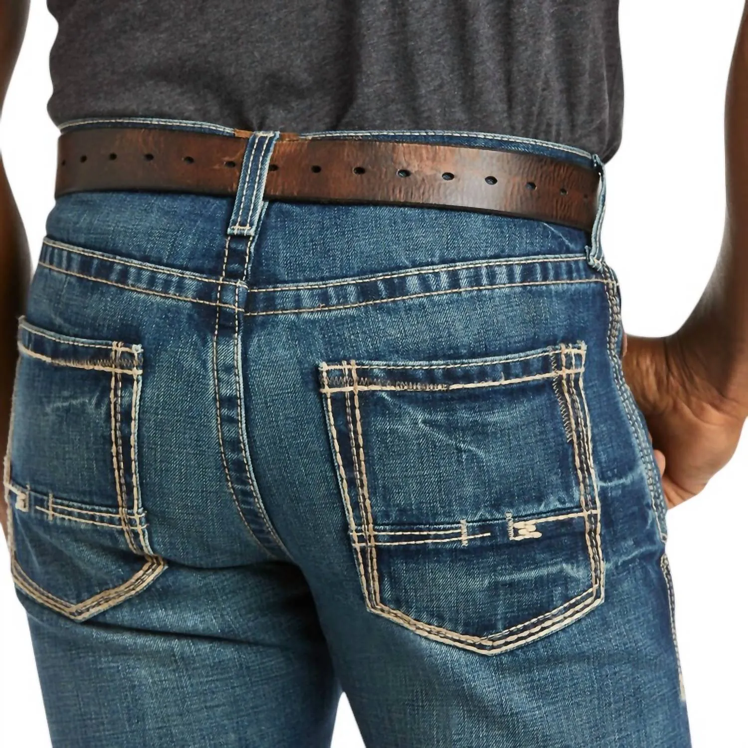 Men's M5 Slim Boundary Stackable Straight Leg Jean - Length: 42" In Gulch