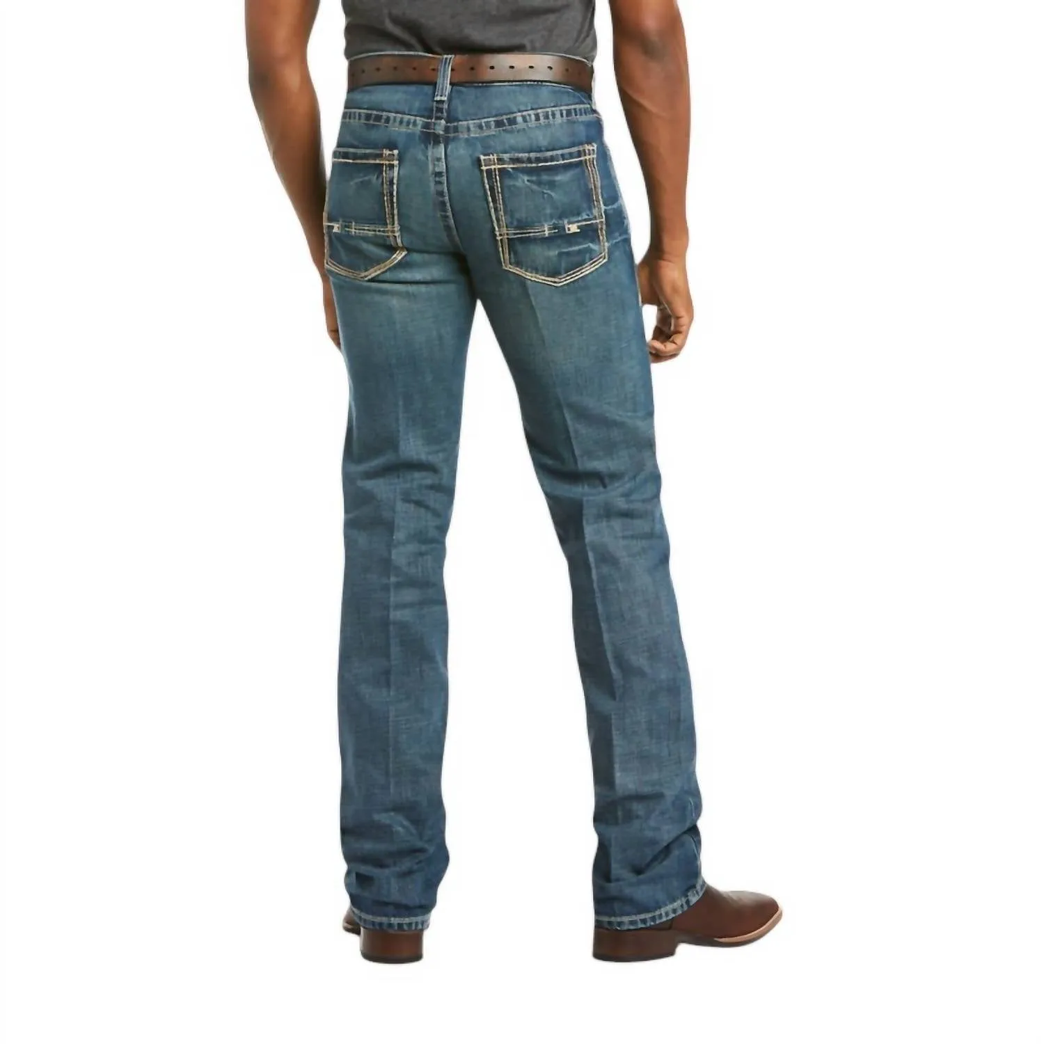 Men's M5 Slim Boundary Stackable Straight Leg Jean - Length: 42" In Gulch