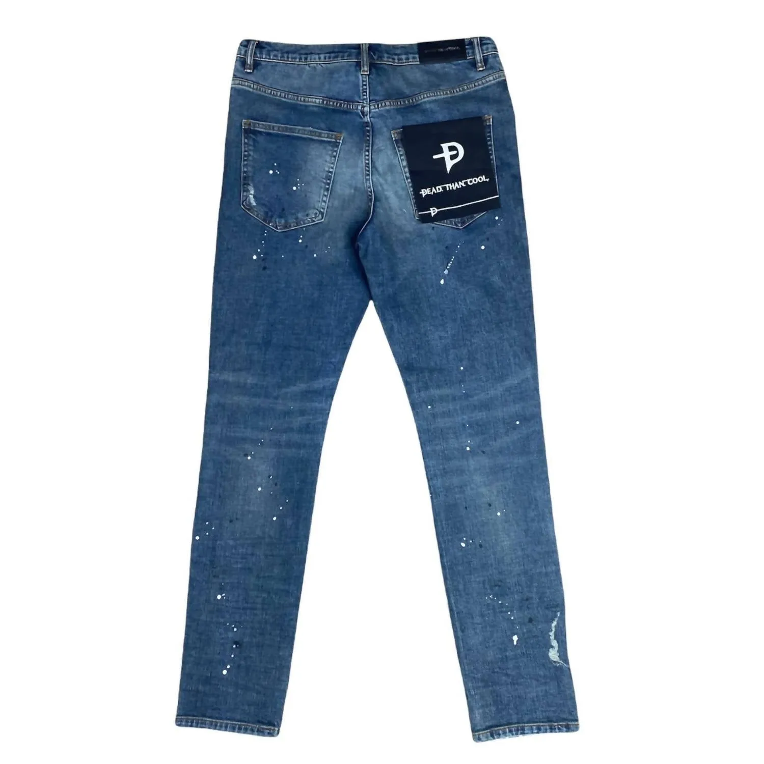 Men's Splatter Jean In Vintage