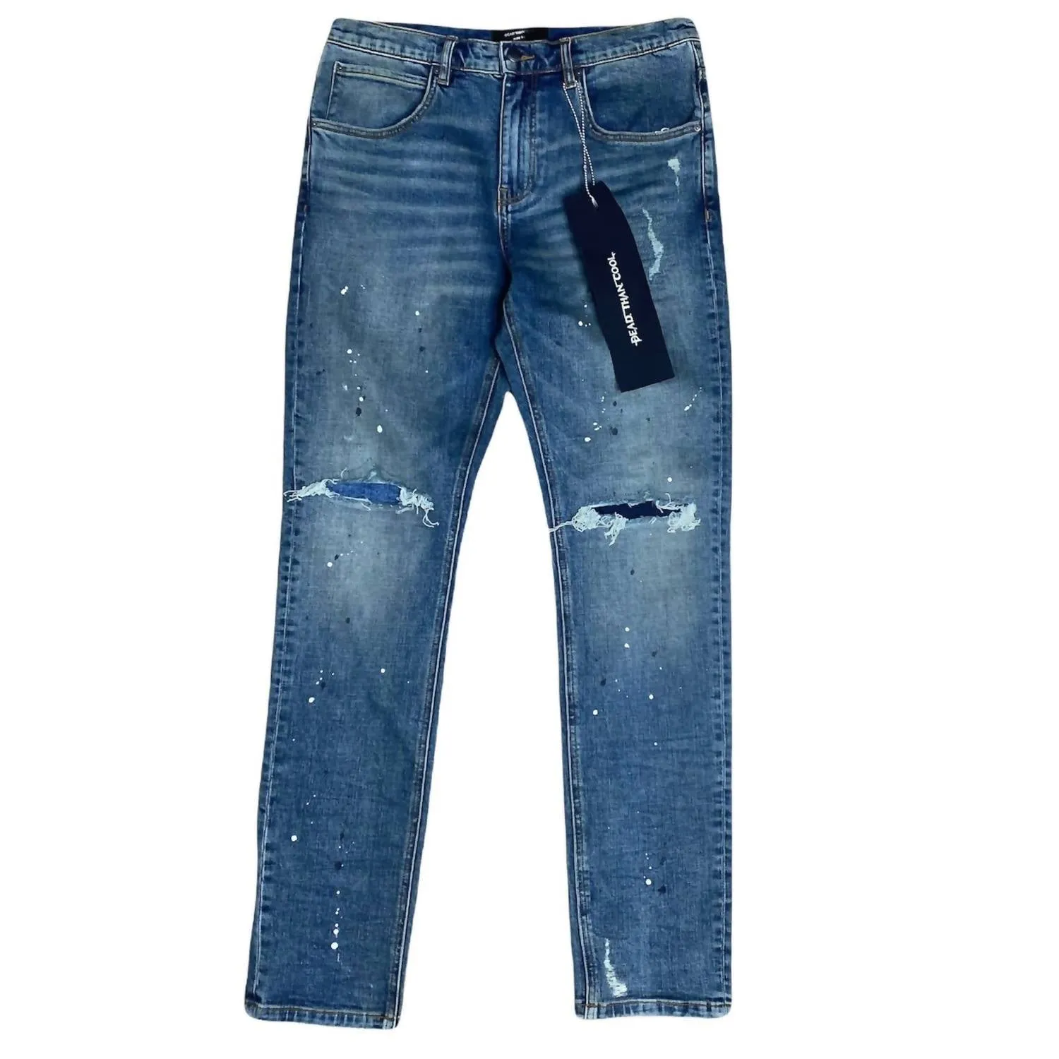Men's Splatter Jean In Vintage