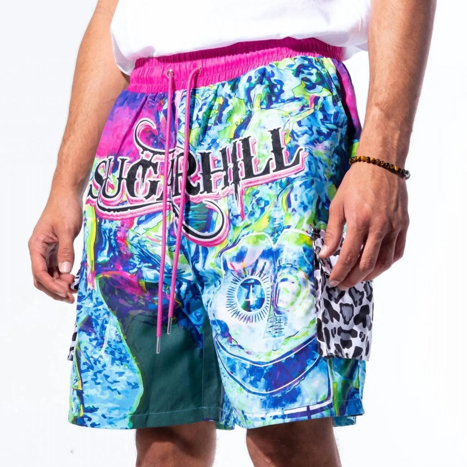Men's Woogie Cabana Short In Blue