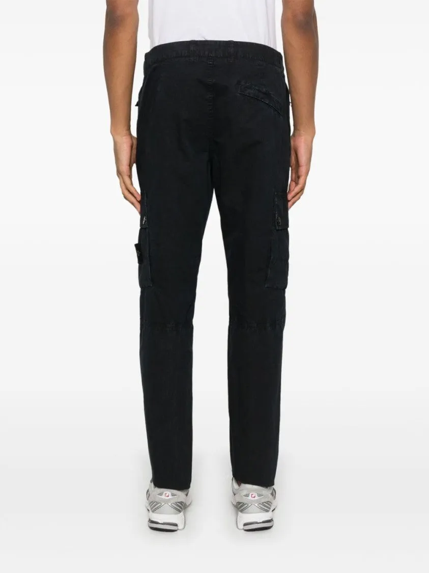 Midnight Blue Jeans With Functional Zip Pockets