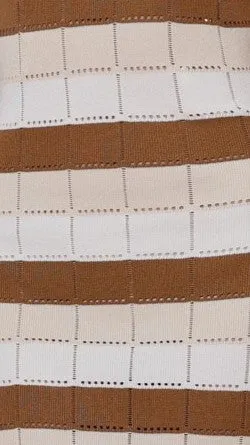 Mikayla Midi Dress - Chocolate