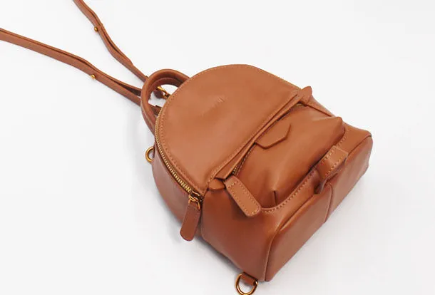 Mini Leather Backpacks Purse for Women Travel Backpacks for Women
