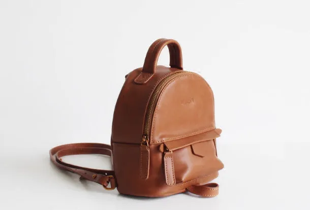 Mini Leather Backpacks Purse for Women Travel Backpacks for Women