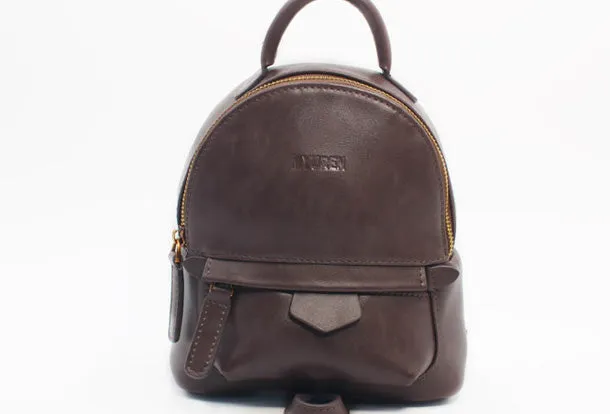 Mini Leather Backpacks Purse for Women Travel Backpacks for Women