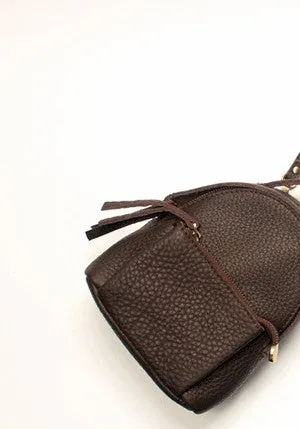 Mini LEATHER WOMEN Small Backpack Purses Cute Vintage School Backpacks FOR WOMEN