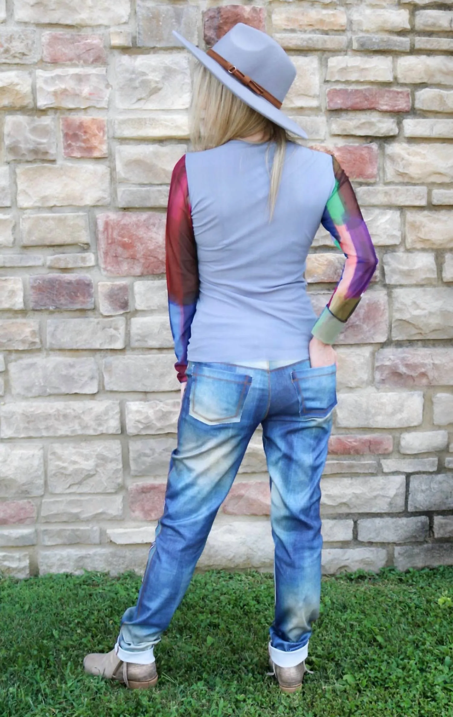Monaco Jeggings In Medium Wash