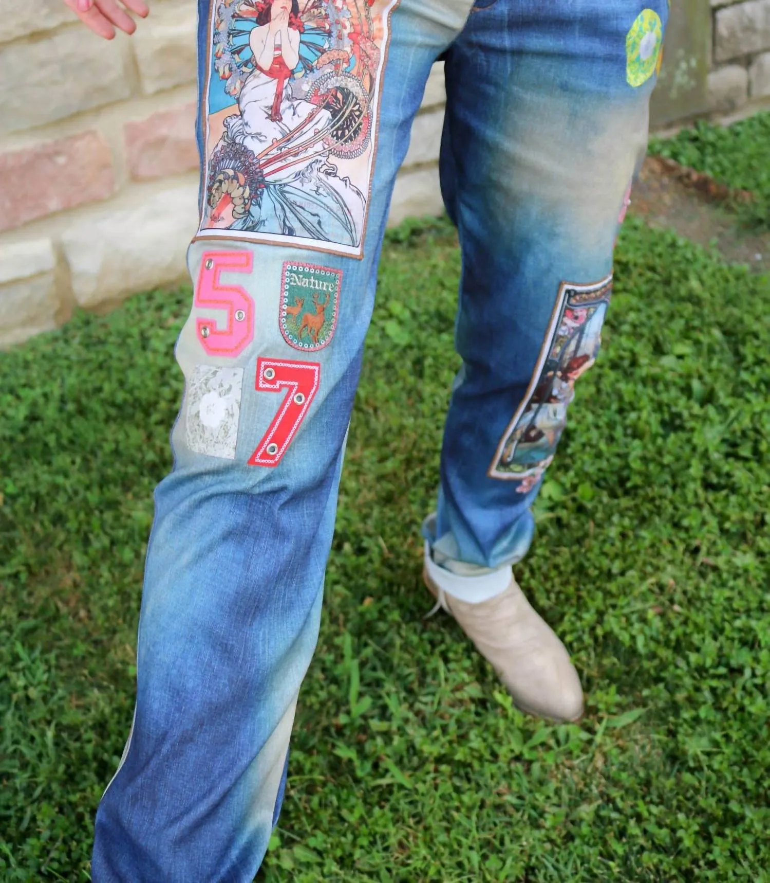 Monaco Jeggings In Medium Wash