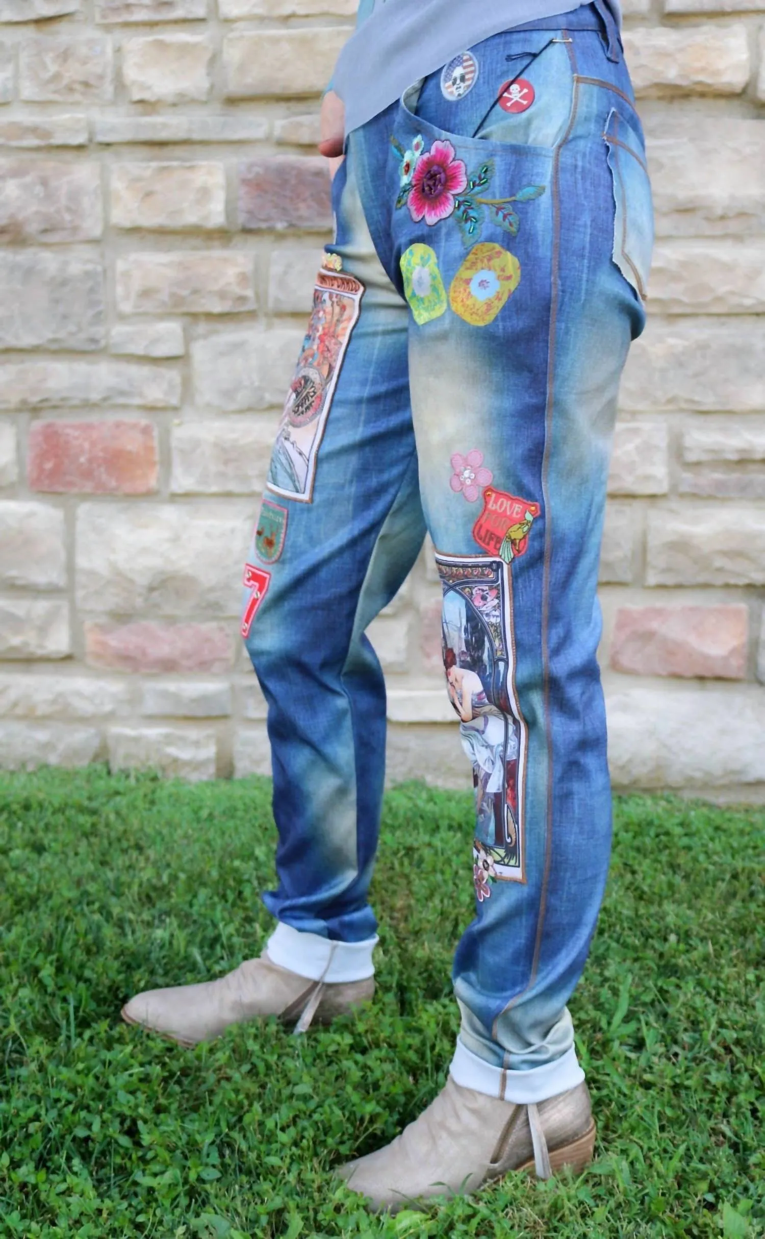 Monaco Jeggings In Medium Wash