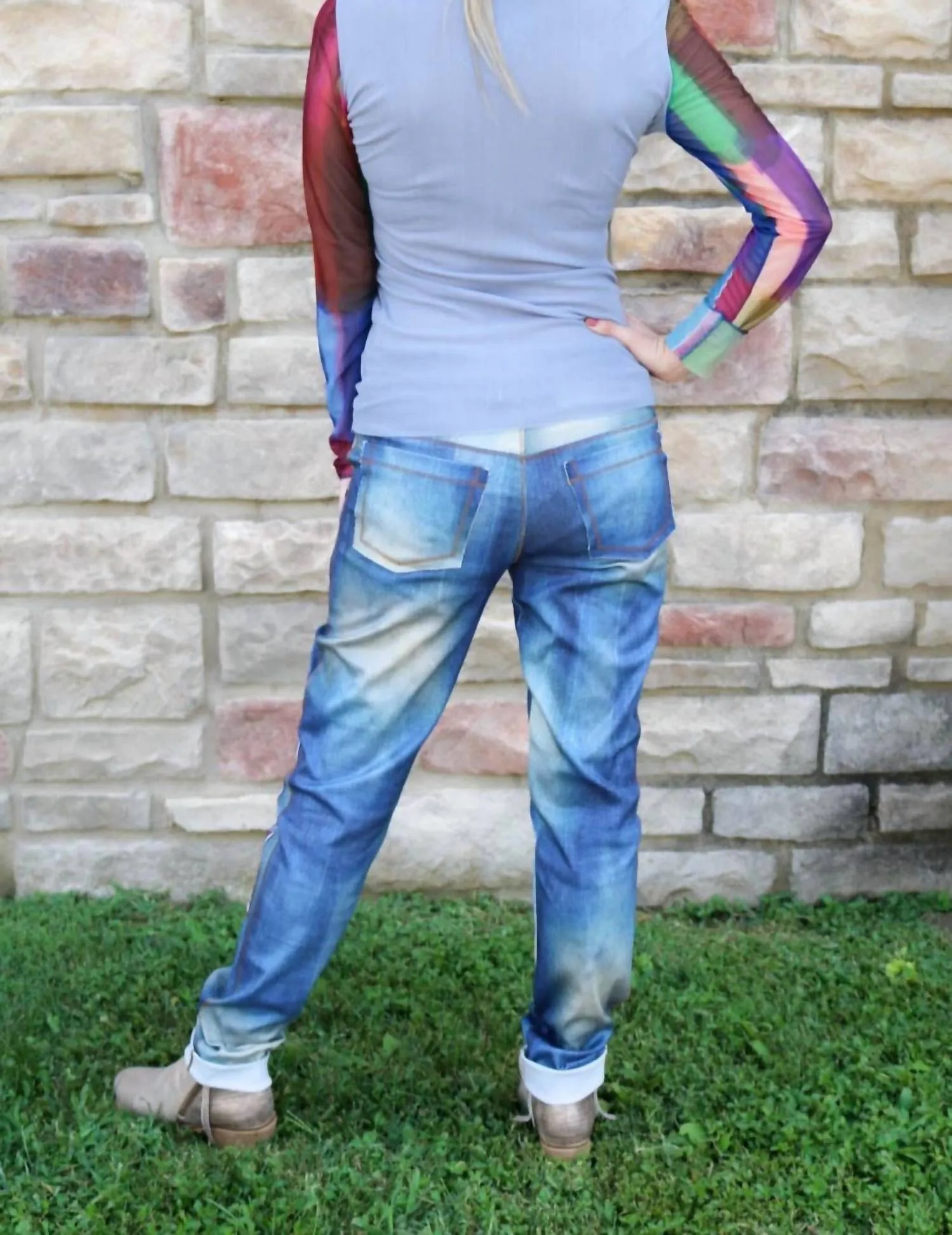 Monaco Jeggings In Medium Wash