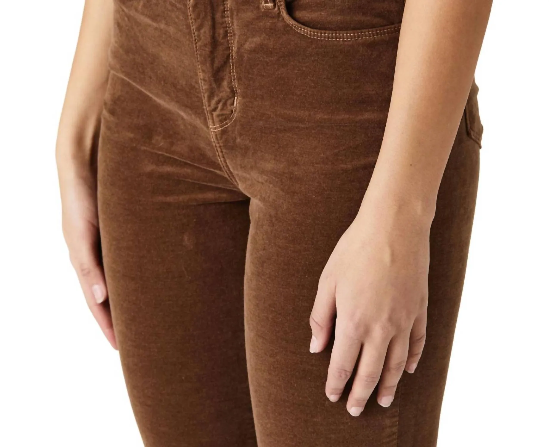 Monique Velvet Jean In Truffle