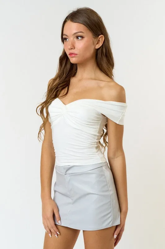 Moonlight Rendezvous Twist Top