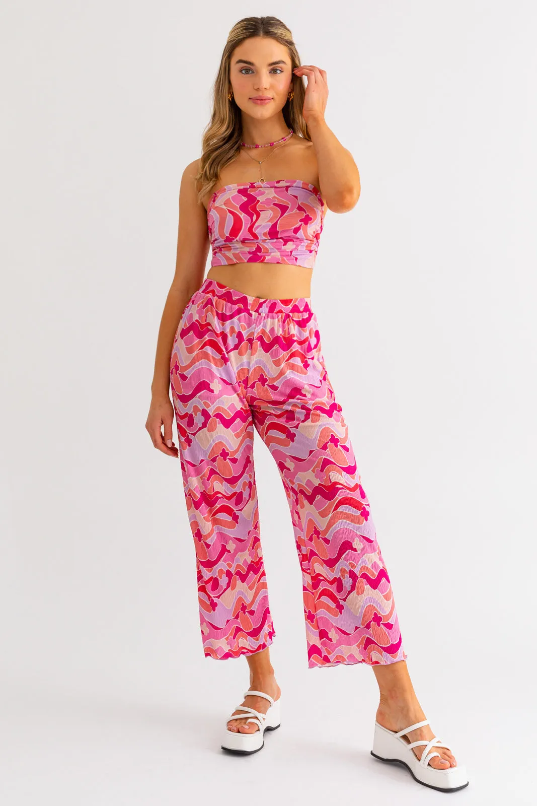 Moving and Grooving Crop Top