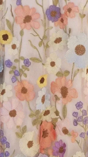 Naja Maxi Skirt - Multi Floral