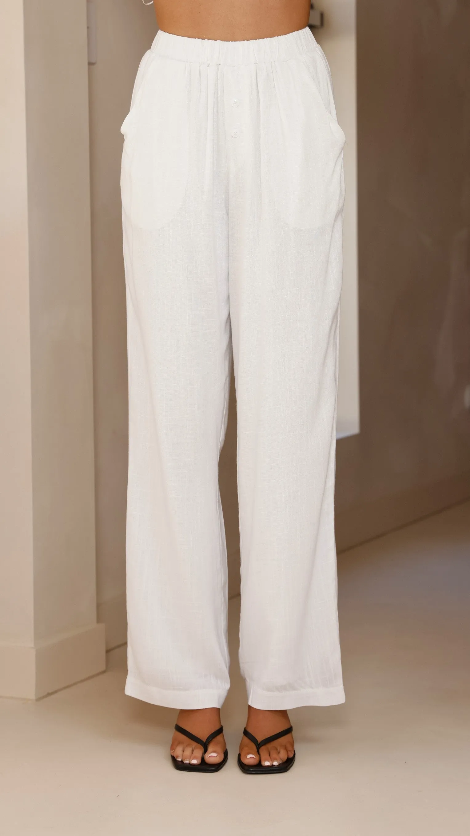 Nala Pants - White