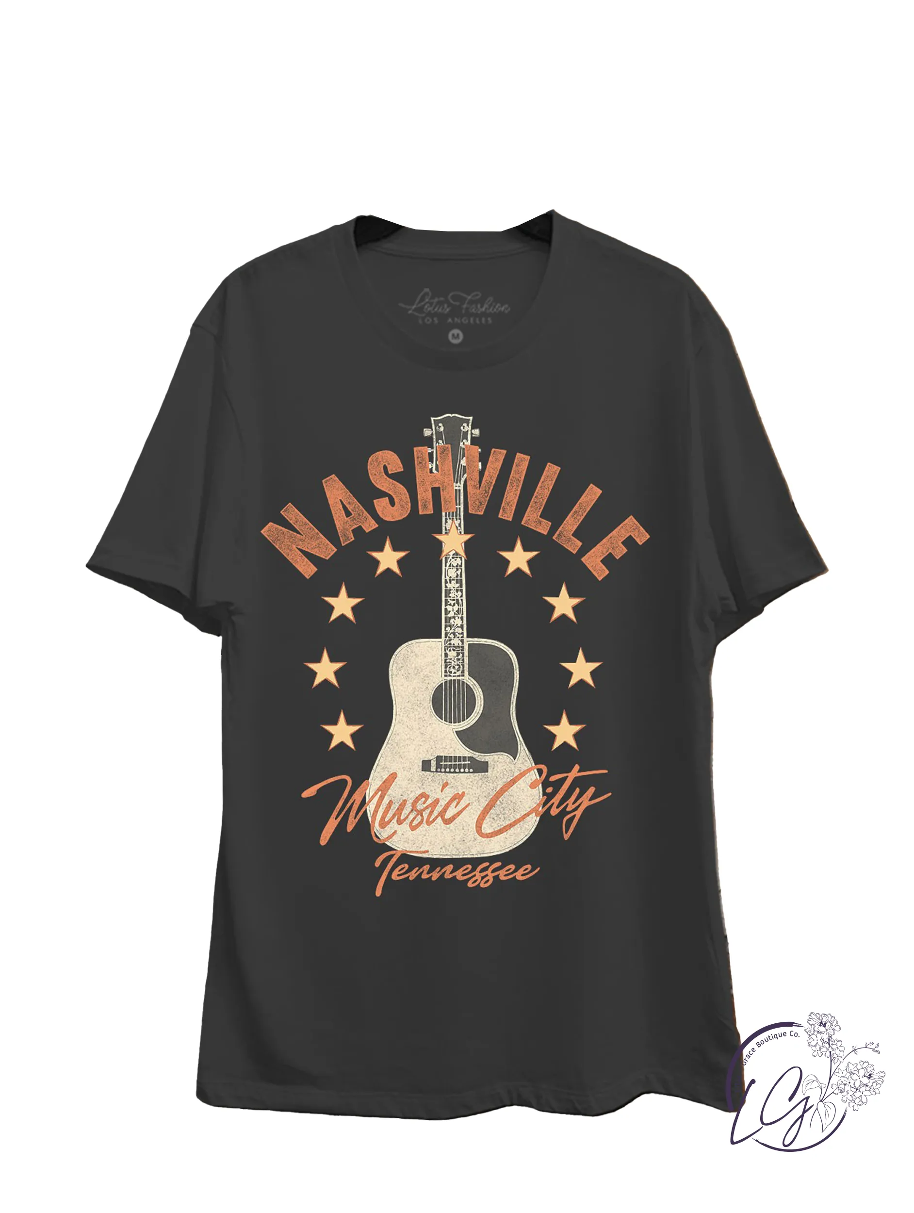 Nashville Music City Graphic Top