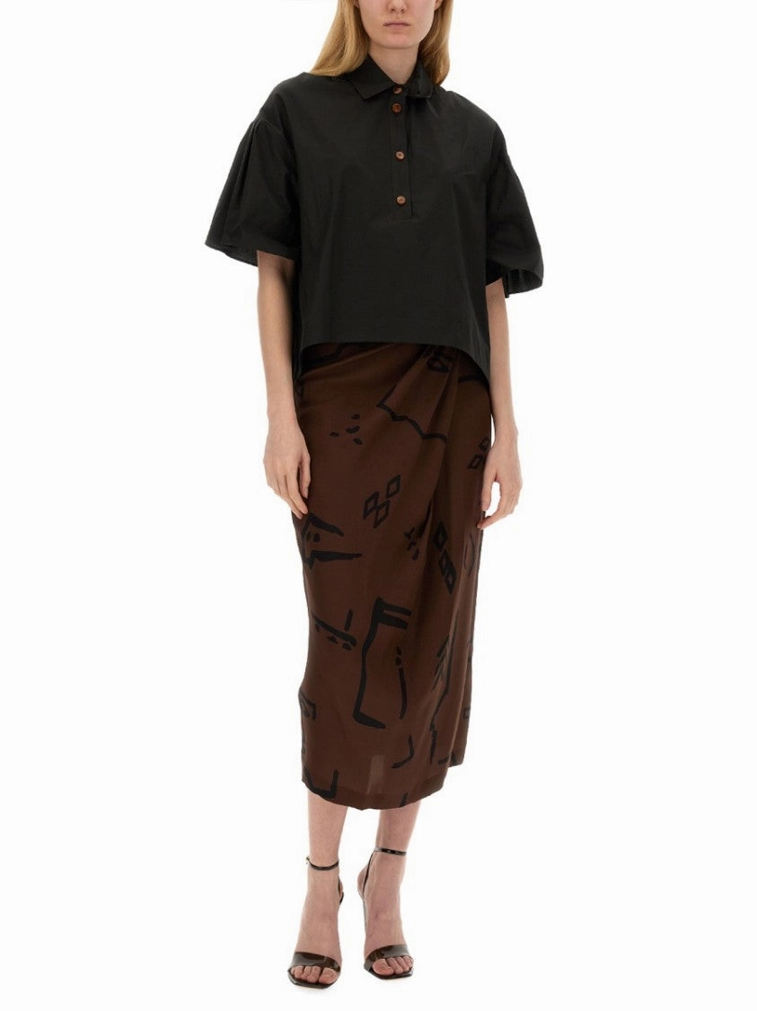 Native Print Skirt
