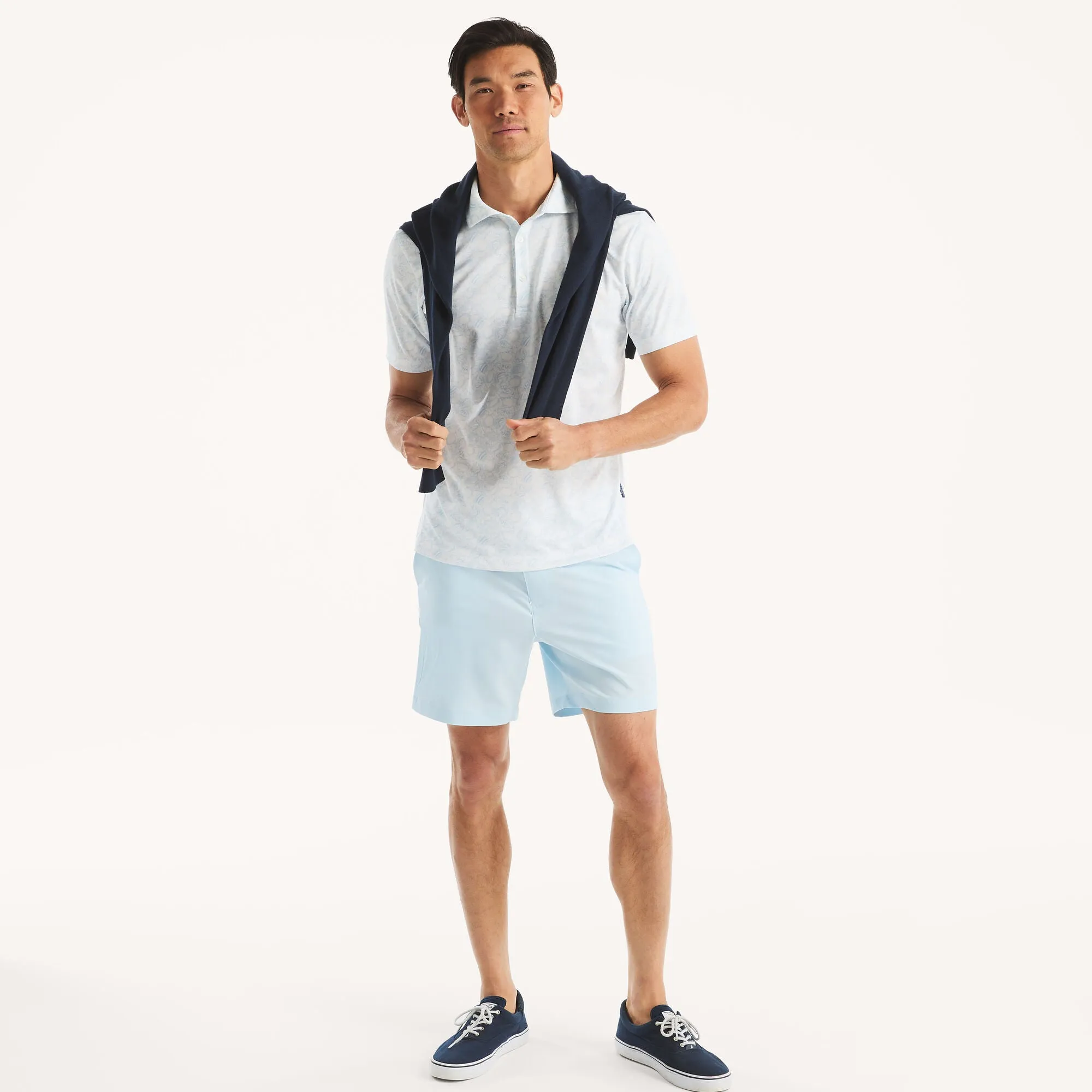 Nautica Mens 7" Navtech Slim Fit Short
