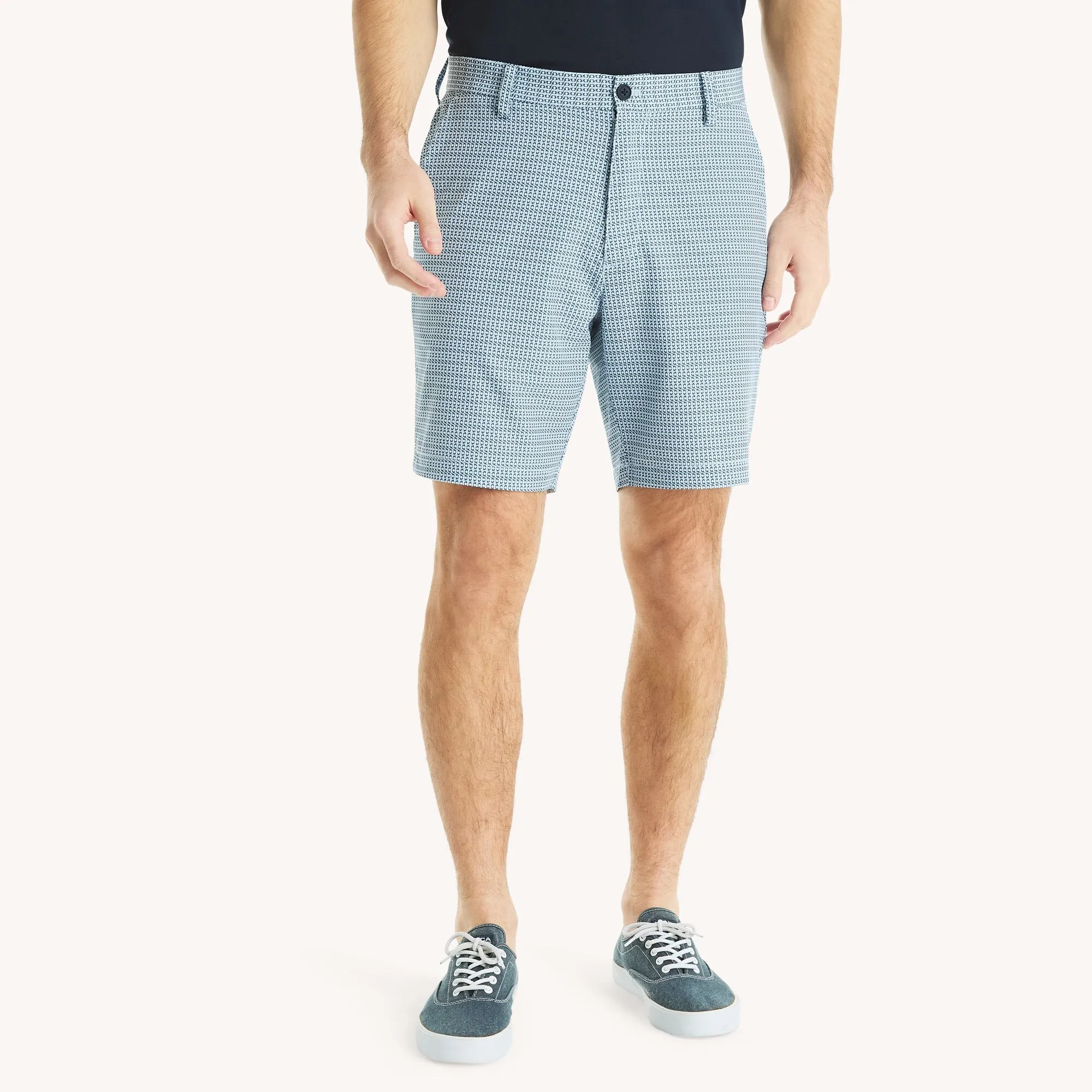Nautica Mens 8.5" Navtech Printed Short