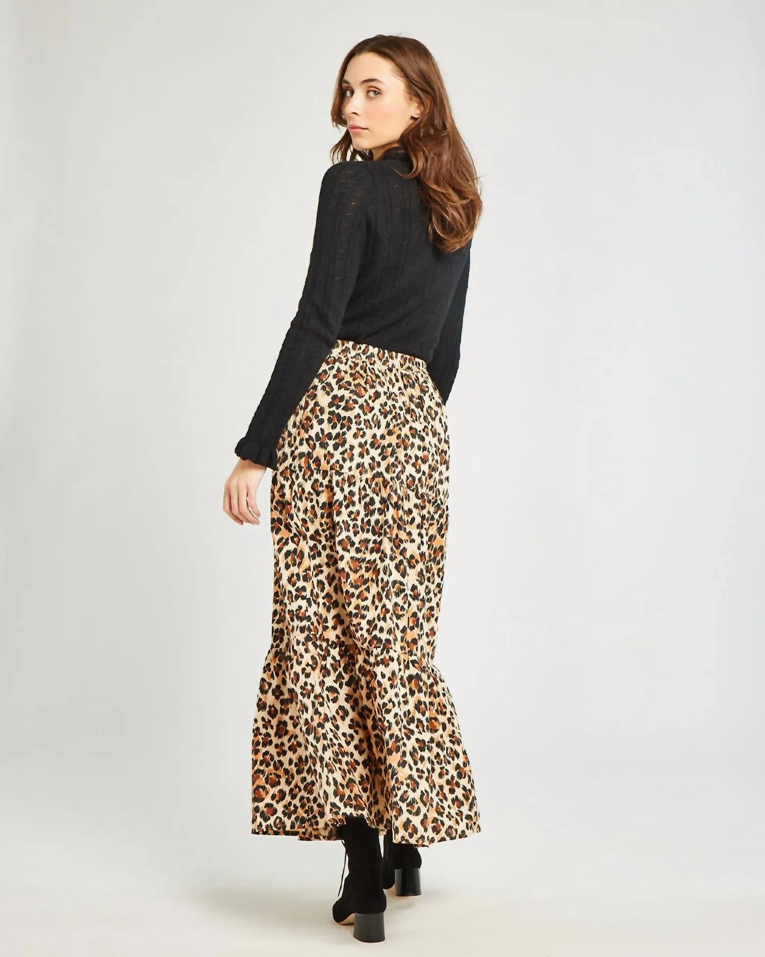 Paola Skirt In Cheetah