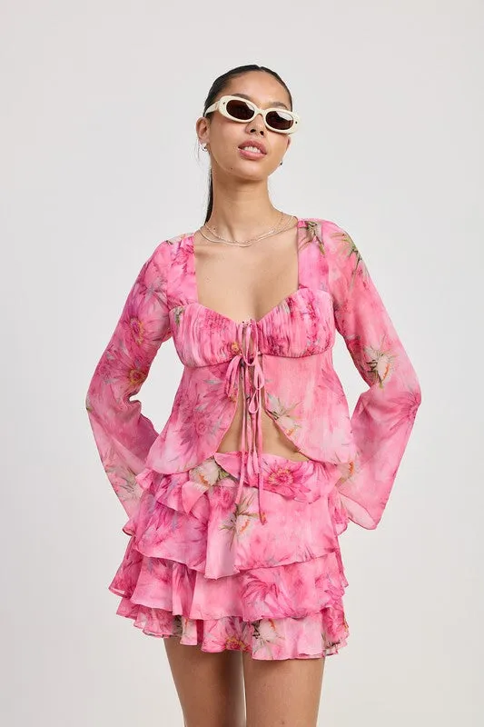 Pink Sangria Blouse