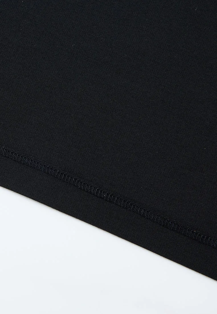 Pleated-detail Crystal-trim Sleeveless Top